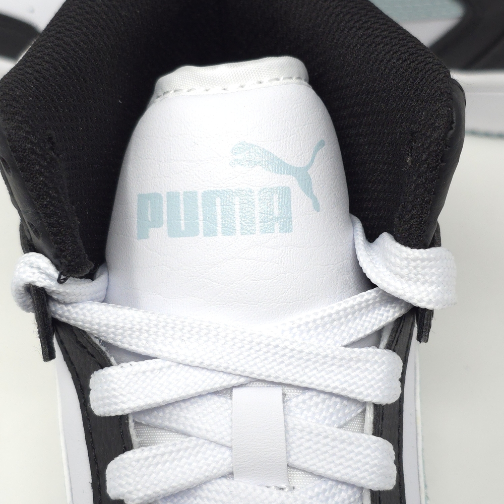 PUMA Rebound Layup Sl High Top Black, Blue, White Sneakers Casual Shoes - Picture 10 of 14